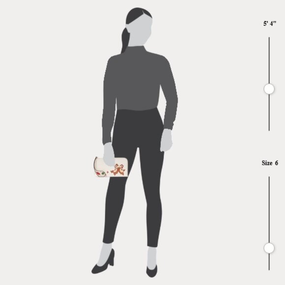 Kate Spade Disney X KSNY Chip N Dale Medium Wristlet KL904 Sold Out in Stores - Picture 5 of 5